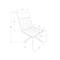 Monarch Specialties Dining Chair, Set Of 2, Side, Upholstered, Kitchen, Dining Room, Fabric, Metal, Beige, Black I 1216 - alternate 3